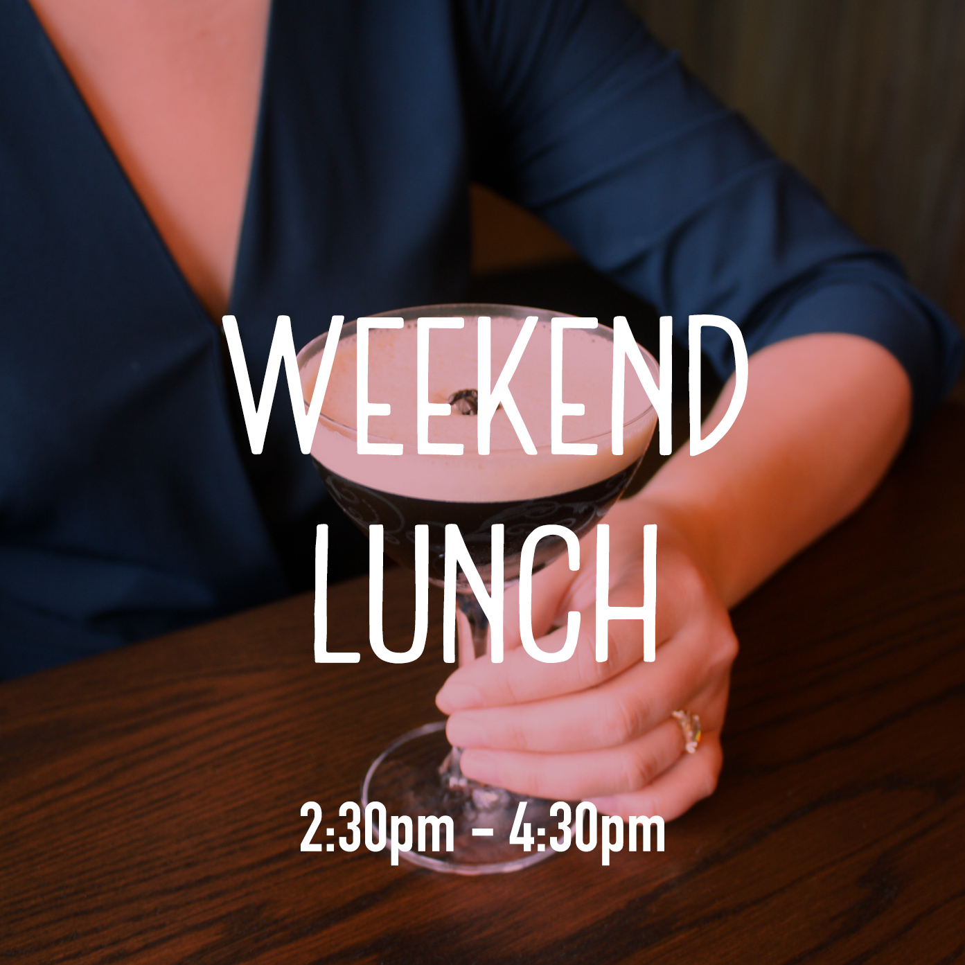 Pomeroy Afternoon Weekend Menu